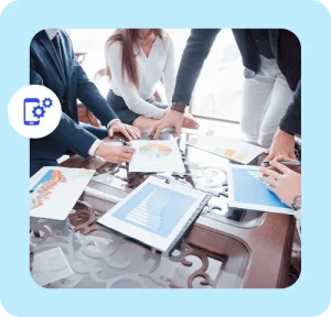 Plan app marketing strategy illustration